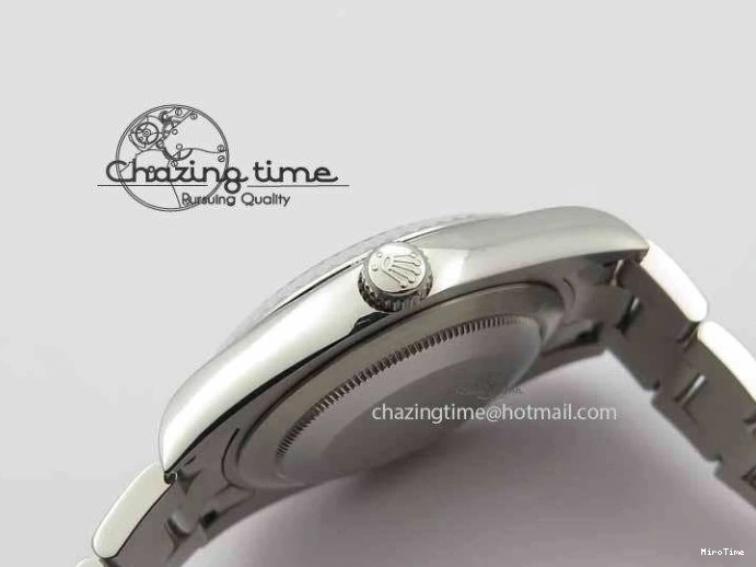 MiroTime 1221 DateJust II 41mm SS BP Maker Best Edition Gray Dial On SS Bracelet SA Trendsetting 3736